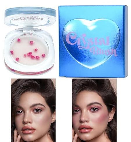 Baume À Lèvres Nude Blush – Bâton De Maquillage Crème Multifonctionnel, Teinte Brillante Chaude Pour Joues, Lèvres Et Yeux | Palette Cosmétique Longue Tenue, Outil De Maquillage Pour Le