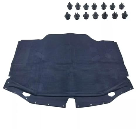 Cuscinetti isolanti acustici termici per cofano Per Mercedes Per Benz 300SL 500SL 600SL R129 SL320 SL500 SL600 Auto Motore In Cotone Insonorizzate Cofano Anteriore Isolamento Acustico pad