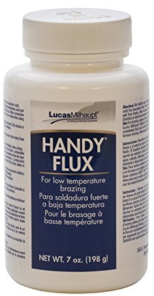 Handy Flux, 7 Ounce Jar with Brush by EuroTool