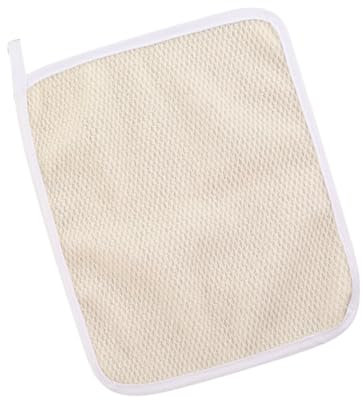 Baluue 5stücke Peeling Badetuch Quadratisches Bad Tuch Aus Nylon Mit Kurzer Schleife Für Schnelles Trocknen Und Sanfte Hautreinigung