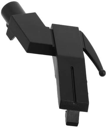 Ciieeo Supporto per Testina Giradischi in Plastico Nero, Accessorio Versatile per Migliorare la Qualità del Suono di Vinili, per Uso Domestico e Appassionati di Musica