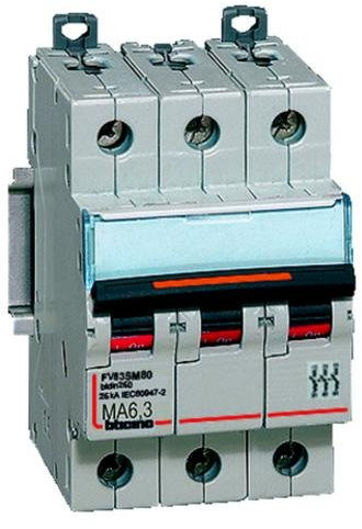 Bticino FV83C10 - BTDIN250 - Interruttore MAGNETOTERMICO 3P Curva C 10A 25KA