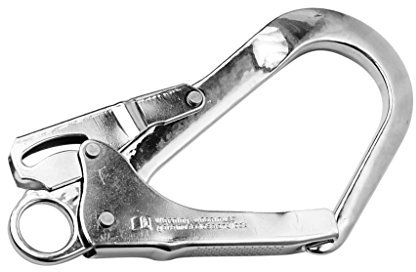 Sharplace Mousqueton Solide en Acier Inoxydable, 25KN, Accessoire Crochet à Grande Puissance de Sécurité pour Escalade, Travail, Activité Extérieure
