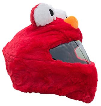 Mandeep Motorradhelm Überzug Plüsch Motorradhelm Überzug Lustig für Integralhelme Motorradhelm Zubehör Funny [ohne Helme]