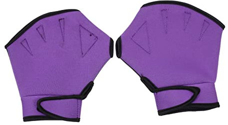 VANZACK Schwimmhandschuhe Wasserhandschuhe Verschleißfest Für Schwimmanfänger Leicht Anzuziehen Aus Hochwertigem Nylon Schwimmtrainingszubehör Zufällige Farbe