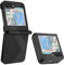 ZONNAVI Hülle für Samsung Galaxy Z Flip 5, PU Leder Handyhülle mit Kartenfächer und Standfunktion, Lederhülle Flip Wallet Case Schutzhülle für Samsung Z Flip 5 (Schwarz)