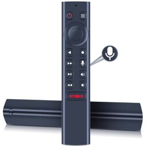 CLVIZCXOM Nuevo Control por voz Mando a distancia de repuesto compatible con NVIDIA Shield TV y Pro Streaming Media Player 2015/2017/2019 Todos los modelos