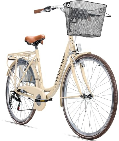 Bergsteiger Paris 26 Zoll Citybike Damenfahrrad Retro 6 Gang