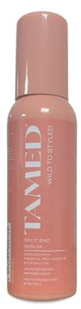 Tamed Split End Repair Hair Serum, With Argan Oil Coconut Oil And Pro Vitamin B5, For Dry Damaged Hair, Shine Boost And Frizz Control, 120ml Tamed By Healthpoint