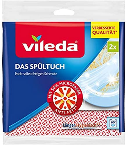 Vileda Spültuch 34x34 cm, 5 x 2er Pack