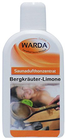 Warda Saunaaufguss Bergkräuter-Limone Konzentrat 200 ml Flasche