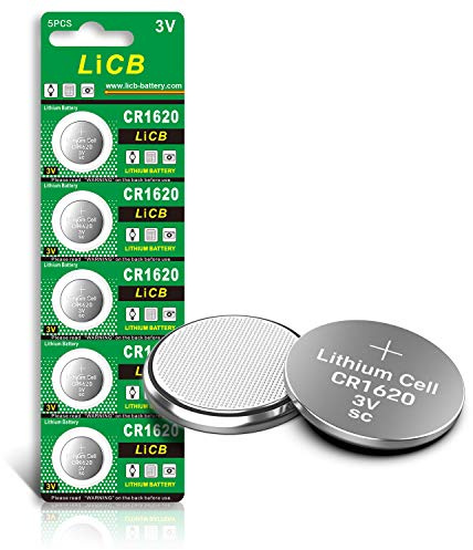 LiCB CR1620 CR 1620 3V Lithium Battery(5PCS)
