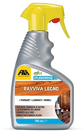 FILA Surface Care Solutions, SPLENDIWOOD, Detergente Spray per Legno, 750ml