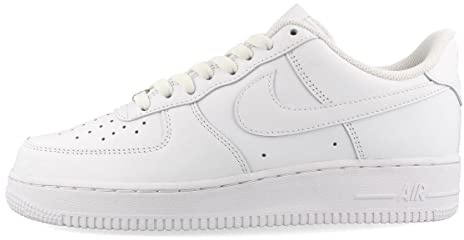 NIKE Men's Air Force 1 '07 Basketball Shoe, Black Triple Black, 11.5 UK