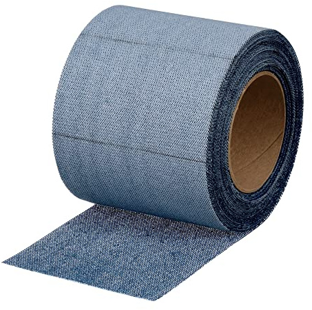 Fogli abrasivi con Supporto in Rete 3M Blue Net, 115 mm x 10 m, Grana 120, 36471