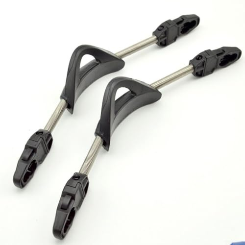 2 Correas de Aleta de Resorte de Acero Inoxidable para Buceo - Antideslizantes, Buena Dureza - para Cressi, Mares (30.5cm)