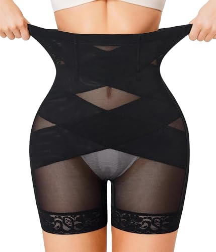 Gotoly Culotte Gainante Femme Ventre Plat Gaine Taille Haute Gainante Amincissante Cuisse Minceur Panty Shapewear