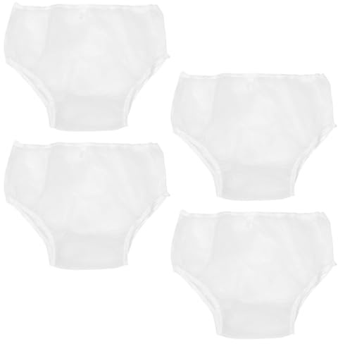 ARTSEWPLY 4stücke Auslaufsichere Windeln für Erwachsene Wasserdichte Windelüberhose zum Hochziehen Waschbare Inkontinenzunterwäsche für Männer und Frauen Inkontinenzhosen