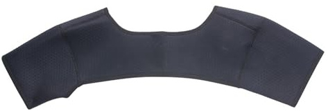Soporte doble para hombro para hombres, soporte doble para hombro con absorción de impactos, elástico de nailon y neopreno, cálido y transpirable para dormir, hacer deporte más