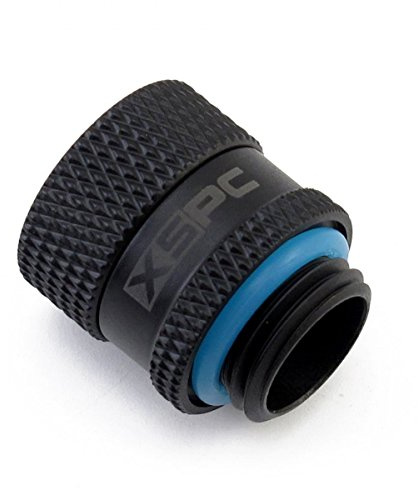XSPC G1/4 Male to Female Rotary Fitting - Matte Black