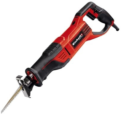 Einhell TE-AP 950 E Reciprocating Saw | 950W All Purpose Saw, 200mm Cutting Depth, Tool-Free Adjustable Soleplate and Blade Change | Electric Saw For Cutting Wood, Plastic And Metal
