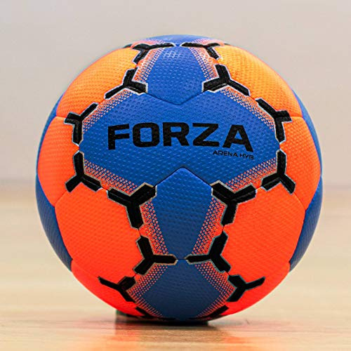 FORZA Training and Match Handballs – Rubber Soft Touch Handball Balls Ideal for Kids, Men and Women (Arena HYB Training Ball - Size 3, Pack of 1)