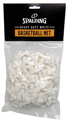 Spalding Replacement Heavy Duty White Net - for Basketball Rim