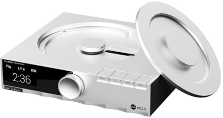 SMSL PL200 HiFi MQA CD Player mit AK4499EX Chip Dac Kopfhörer Verstärker USB DAC HiFi Verlustfreie Bluetooth 5.1 Wiedergabe Dac MQA Full Decoding 32bit/768kHz DSD512 CK-03 RAC/Kopfhörer