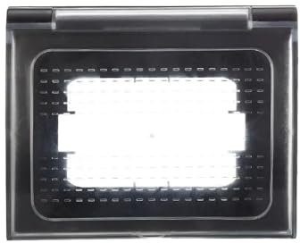 gloca Set 1 Placca Custodia Universale Protettiva IP44 3Posti Compatibile Con Tutte Le Marche