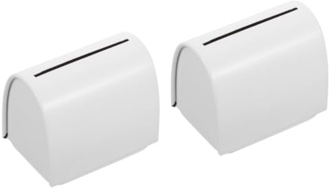 VALICLUD 2 Piezas Caja de Almacenamiento Portátil para Cuchillas de Afeitar Organizador para Barbería para Compacto