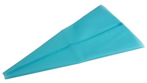 TOYANDONA Sacchetti per Pasticceria in Silicone Riutilizzabili Blu, Facili da Pulire e Comodo Gancio per Appendere, per Decorazione Torte e Dolci