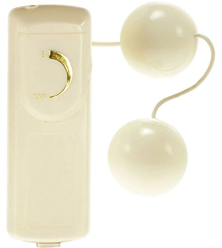 Minx Orgasm Balls Love Balls, 5 Inch, White