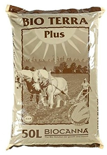 Sustrato 100% Natural para el Cultivo de Canna Bio Terra Plus (50L)
