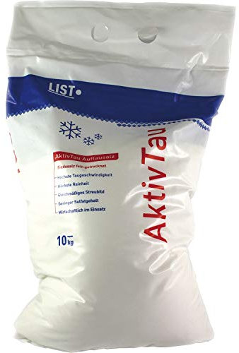 Streusalz (Auftausalz) Siedesalz gegen Glatteis Straßensalz Inhalt 10 kg