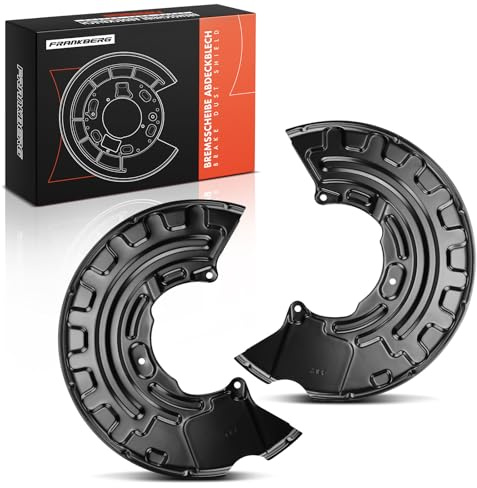 Frankberg 2x Chapas de anclaje Chapa protectora Delantero izquierdo derecho Compatible con Golf VI 5K1 TT 8J3 E.O.S 1F7 1F8 Golf VI cabrio 517 S.c.i.r.o.c.c.o 137 138 Replace# 1K0615311C