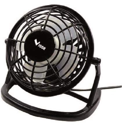 Vigor Ventilateur de table mini avec fixation USB 2,5 W