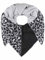 Zwillingsherz Dreieckstuch mit Kaschmir - Hochwertiger Schal im trendigen Leo Design für Damen Jungen und Mädchen - Hals-Tuch und Damenschal - Strick-Waren für Frühjahr Sommer und Winter - dgra