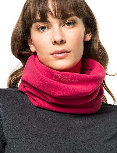 Jack Wolfskin REAL Stuff Loop Schal, Pink Dahlia, ONE Size