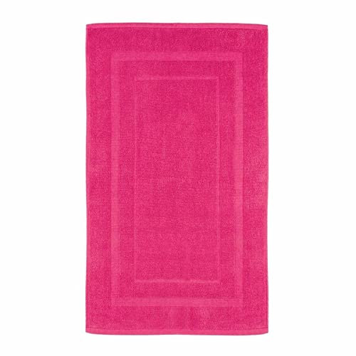 Morbidissimi Tappetino da Bagno Spugna 750 gr/mq 50x80 cm W748 Fucsia