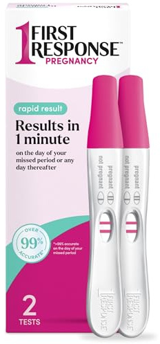 First Response Rapid Result Pregnancy Test, 2 Pack