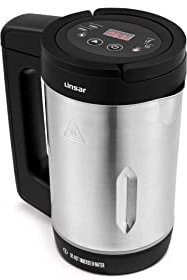 Linsar - Multi Blender - Milk & Soup Maker - Stainless Steel Jug and Blade - Plant Milk Maker - With LED Display, 6 Programms - Keep Warm -1.6 L - 900 W