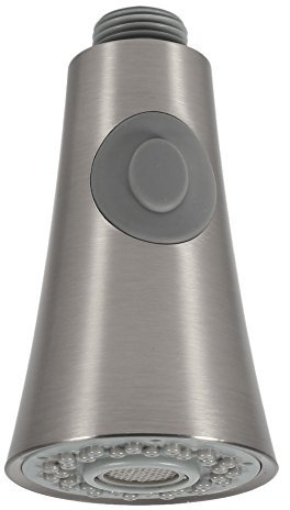 Tete Pulverisateur De Robinet De Cuisine,Douchette Robinet Evier Cuisine,Robinet Cuisine Douchette,Tête De Rempment De Robinet En Argent 1 2 Abs Robinet D'Évier De Cuisine En Plastique Tirer Vers Le B