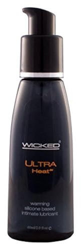Wicked - Gleitgel - Ultra - Heat - Silikonbasis, 1er Pack (1 x 60 ml)