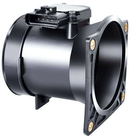 Mass Air Flow Sensor Meter MAF F81F12B579BA XL3F12B579BA Compatible with 1998-2004 Ford F150 F-250 F-350 F-450 F-550 Super Duty Expedition Lobo Taurus Lincoln Jaguar 3.4L 4.6L 5.4L 6.8L 7.3L V8