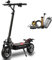 HWWH P7 Electric Scooter Erwachsene Elektro Roller Faltbarer Doppelmotor Doppelaufhängung 10 Zoll 52V/19AH Lithium-Akku 200kg Last