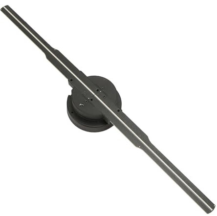 PD42 3D Hologram Projector Fan, 3D Holographic Advertising Display, WiFi Control Projector Fan, 415x415MM 244 LED Beads 1024x640 Resolution (UK Plug)