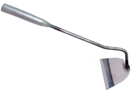 Mipcase 1 Pc Piccone con Manico in Ferro Mini Forniture Rastrello rissa Kit Giardinaggio Kit da Giardinaggio attrezzo per zappare Il Giardino da diserbo Acciaio Inossidabile Silver