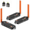Trasmettitore HDMI 1 wireless e 2 ricevitori, fino a 6 RX, trasmettitore e ricevitore HDMI, 5G Ultra HD 1080P, prolunga wireless per laptop, fotocamera a TV, proiettore, monitor, 165FT/50 M