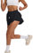 tanzdunsje Laufshorts Damen kurz Sportshorts 2 in 1,Tennis Gym Fitness RunningShorts mit 2 Taschen, Damen Schwarze Shorts Workout Sportrock Elastischer Bund, mit Innenfutter (M,Schwarz)