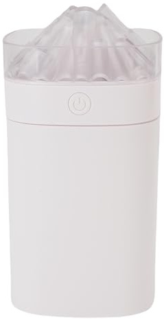 Generic Humidificador de Escritorio, Cable USB Alimentado sin Agua Cierre de Agua 400 Ml de Capacidad Esencial Difusor para Espacio de Oficina (White)